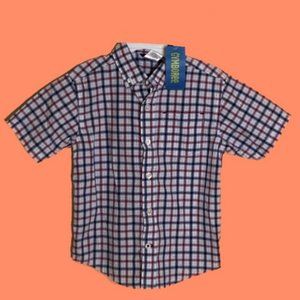 Gymboree, Boys Button Down Short Sleeve, Size 4